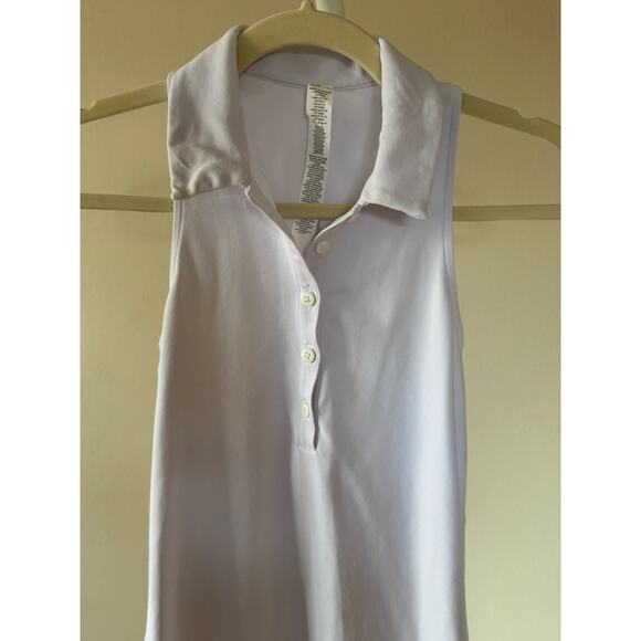 Alo Yoga Charmed White Tennis Dress - XXS Preppy Sporty Chic - Picture 5 of 7